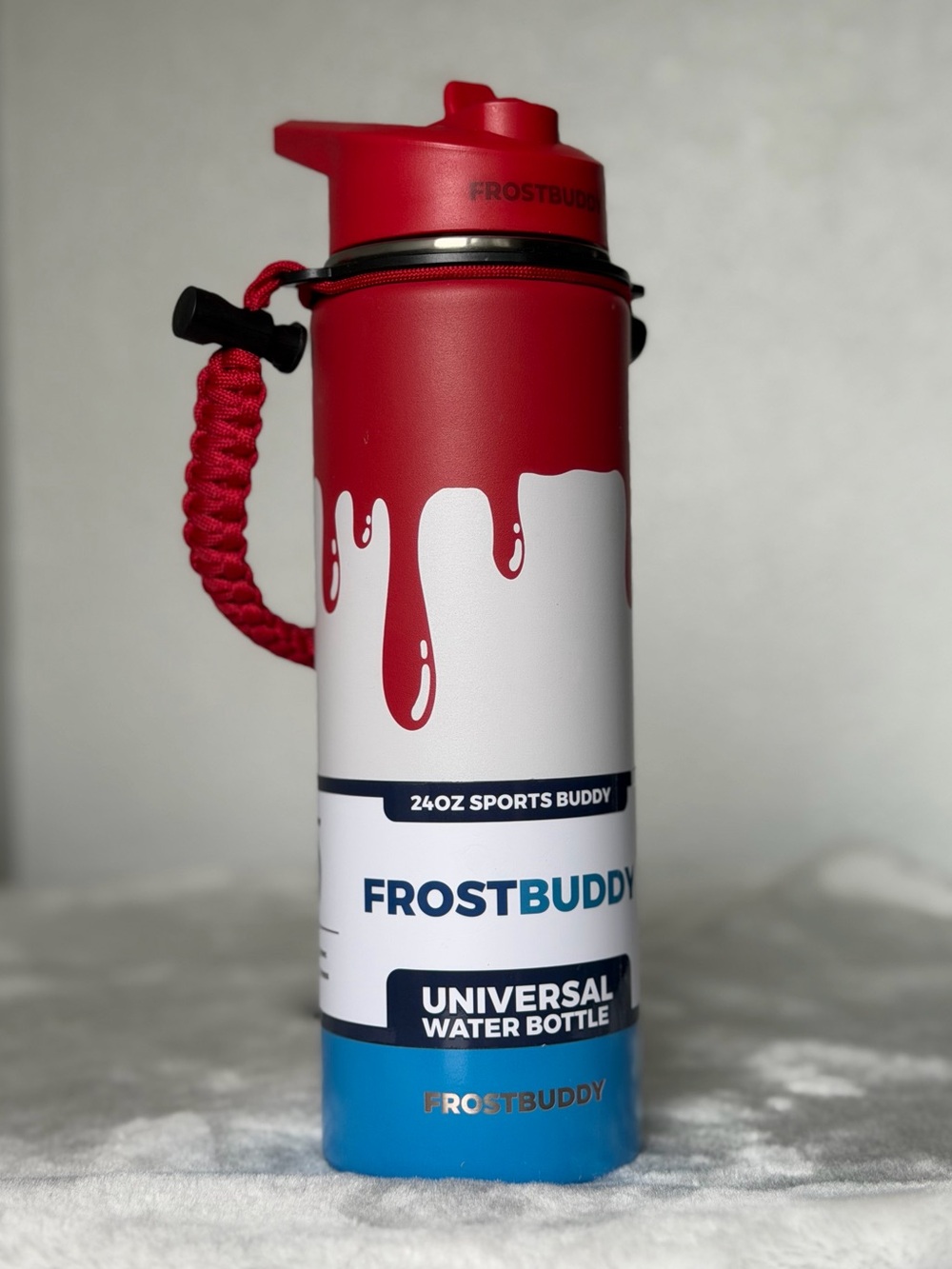 Frostbuddy Frost Buddy 24oz ROCKET POP  Bottle Buddy New red white blue tumbler